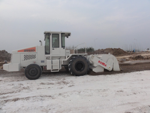 WB25D，長(zhǎng)豐下塘工業(yè)園灰土拌和